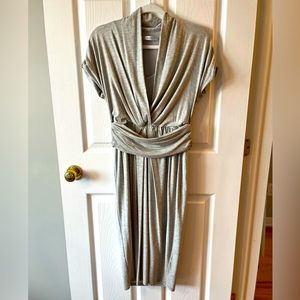 Max Mara Grey Pergola Jersey Dress sz 8